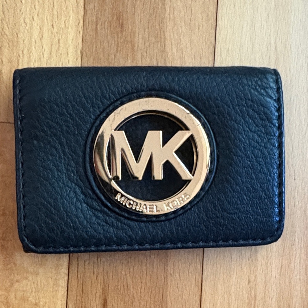 Michael Kors Black and Gold Wristlet Set - Picture 4 of 5